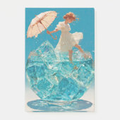 The Girl in the Glass Post-it Klebezettel (Vorderseite)