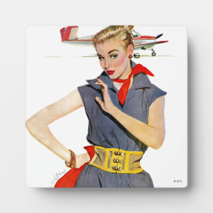 The Girl Who Stole Airplanes Fotoplatte