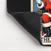The Giver Santa Tarot Card Style Christmas Graphic Mousepad (Ecke)