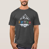 The Glacerian Trail - Grau T - Shirt (Vorderseite)