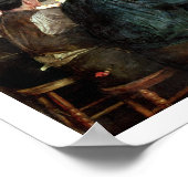 The Glass Blwers, 1883 (Öl auf Leinwand) Poster (Ecke)