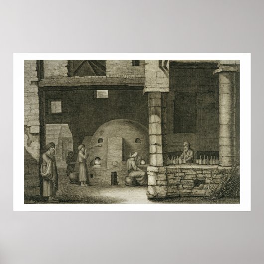 The Glass Bottle Maker, from Volume II Arts and Tr Poster (Vorne)