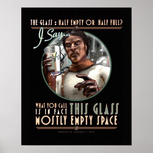 The Glass: Meist leerer Raum (16x20") Poster (Vorne)