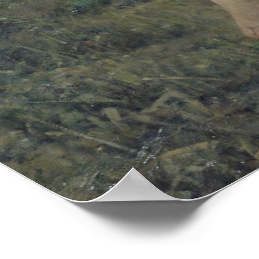 The Gleaner, 1877 Poster (Ecke)