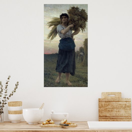 The Gleaner, 1877 Poster (Küche)