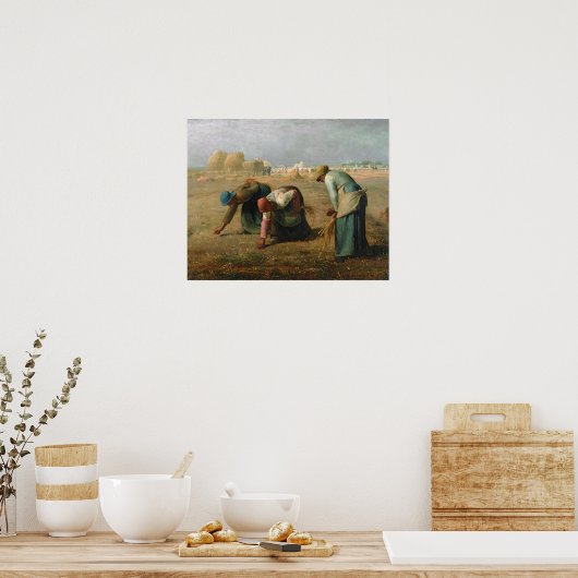 The Gleaners, 1857 Poster (Küche)