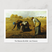 The Gleaners By Millet (II) Jean-Francois Postkarte (Vorderseite)