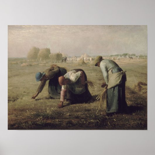 The Gleaners by Millet - Poster (Vorne)