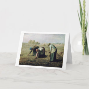 The Gleaners, Jean-Francois Millet, 1857 Karte