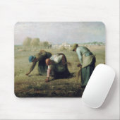 The Gleaners, Jean-Francois Millet, 1857 Mousepad (Mit Mouse)