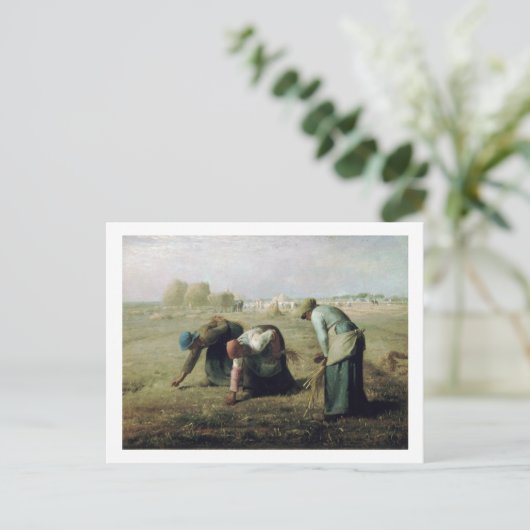 The Gleaners, Jean-Francois Millet, 1857 Postkarte (Stehend Vorderseite)