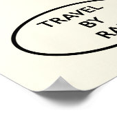 The Glenfinnan Viadukt Scotland. Poster (Ecke)