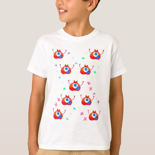 The Glitchy Stardust Monster T-Shirt (Vorderseite)