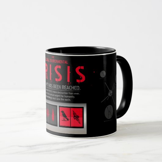 THE GLOBAL ENVIRONMENTAL CRISIS [Combo Mug] Tasse (VorderseiteRechts)