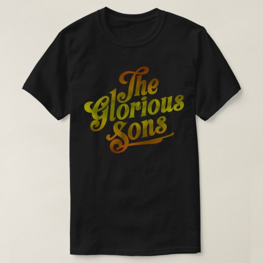The Glorious Sons - Canadian rock Classic T - Shir T-Shirt (Design vorne)