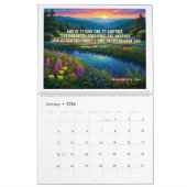 The Glory Site Bible Verse 12 month Calendar Kalender (Jan 2026)