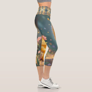 The Glowing Wanderer and the Art of Nectar.1 Capri Leggings