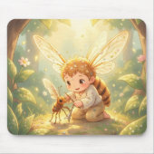 The Glowing Wanderer and the Art of Nectar Mousepad (Vorne)