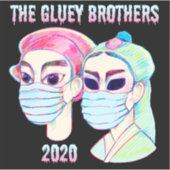 The Gluey Brothers 2020 Sticker (Vorderseite)