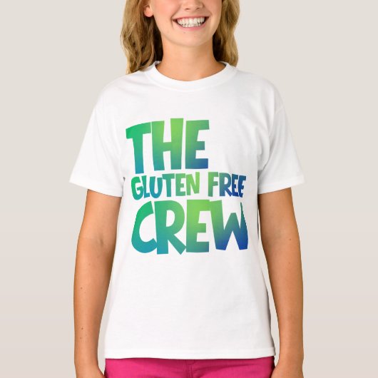 The Gluten Free Crew Girls T-Shirt (Vorderseite)