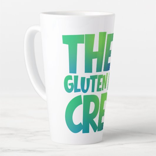 The Gluten Free Crew Milchtasse (Linke Ecke)