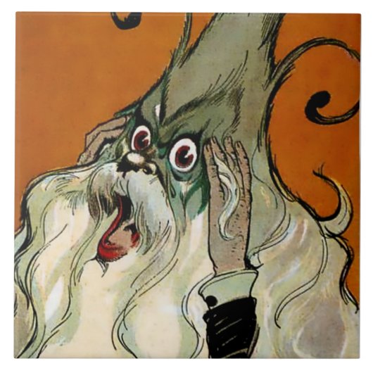 "The Gnome King" von John R Neill Fliese (Vorderseite)