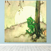 "The Gnome" von Marjorie Miller Leinwanddruck (Insitu (Holzboden))