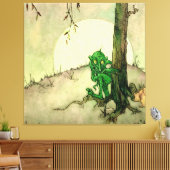 "The Gnome" von Marjorie Miller Leinwanddruck (Insitu (Wohnzimmer))