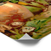 The Gnomes' Kitchen - 1895 Illustration von E. Stu Poster (Ecke)