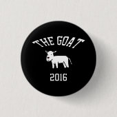 THE GOAT BUTTON (Vorderseite)