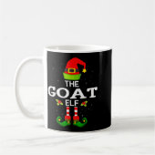 The Goat Elf Christmas Family Matching Pajama  Kaffeetasse (Links)