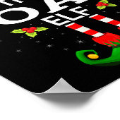 The Goat Elf Christmas Family Matching Pajama Poster (Ecke)