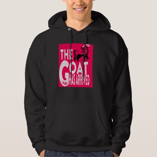 the goat hoodie (Vorderseite)