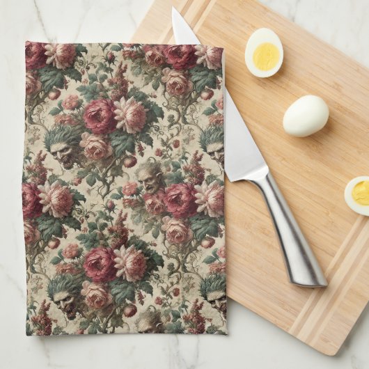 The Goblin Couriers - Gotisch Viktorianisch Geschirrtuch (Viertel Falte)