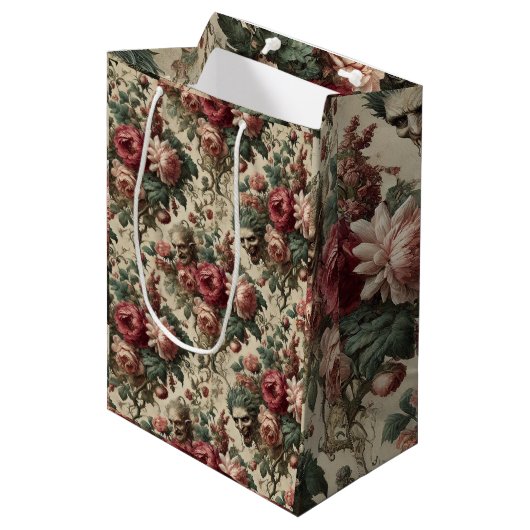 The Goblin Couriers - Gotisch Viktorianisch Mittlere Geschenktüte (Vorderseite Schrägansicht)