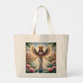 The Goddess Isis is All Things to All Men Jumbo Stoffbeutel (Rückseite)