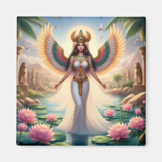 The Goddess Isis is All Things to All Men Magnet (Vorne)