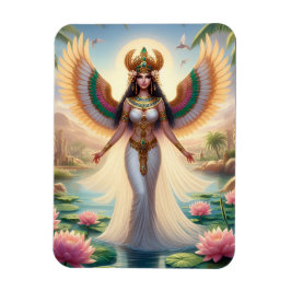 The Goddess Isis is All Things to All Men Magnet