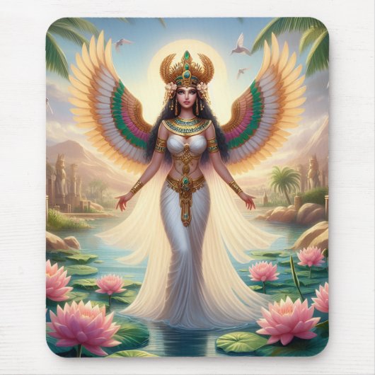 The Goddess Isis is All Things to All Men Mousepad (Vorne)