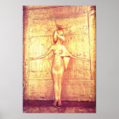 The goddess Selket on the canopic shrine Poster (Vorne)