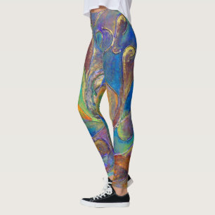 "The Gold Guardian from Unseen" von Paul Buică Leggings