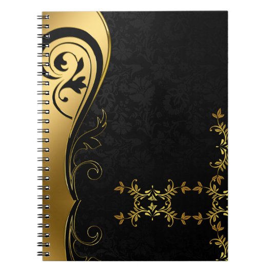 The Gold Leaf Collection - Das Leaf-Notebook Notizblock (Vorderseite)