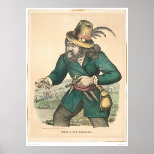 The Gold Seeker (0638A) Poster (Vorne)
