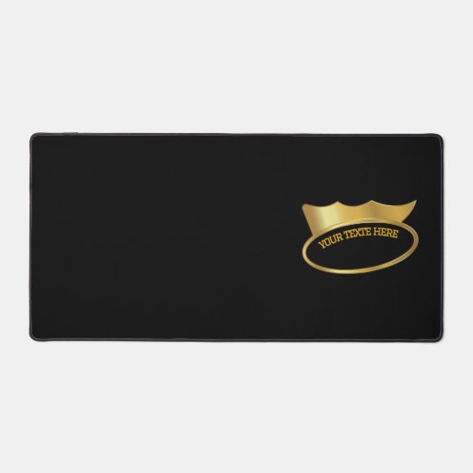 The Gold Tier Gaming Desk Mat Schreibtischunterlage (Vorderseite)