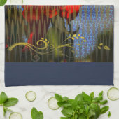 The Golden Captivity of the Rose Geschirrtuch (Gefaltet)