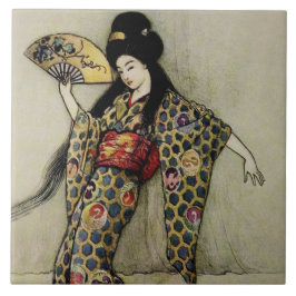 “The Golden Comb” by Warwick Goble Fliese