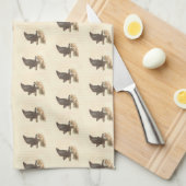 The Golden Eagle (Aquila chrysaetos) NY Bird Image Geschirrtuch (Viertel Falte)