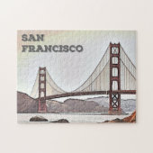 The Golden Gate Bridge - San Francisco California Puzzle (Horizontal)