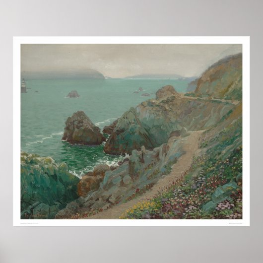 The Golden Gate from Ocean Cliff (1154) Poster (Vorne)