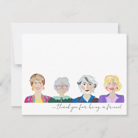 The Golden Girls Notecards Dankeskarte (Vorderseite)